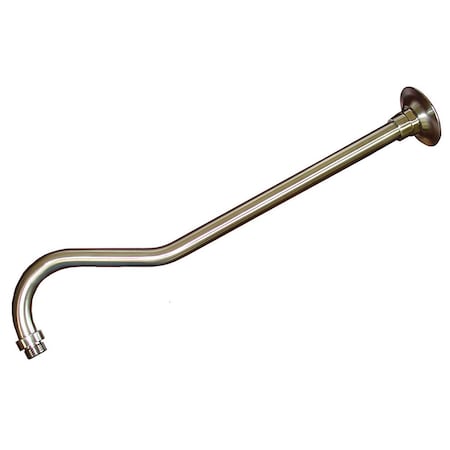 Jones Stephens Brushed Nickel 18in. Raised Bend Shower Arm S0157BN